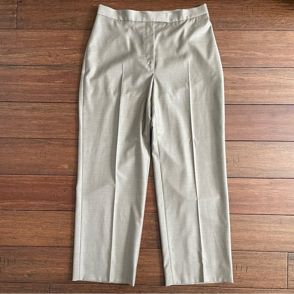 Zanella Debra Italian Luxury Super 150's Wool High Rise Debra Trousers Size 8 - Picture 2 of 14